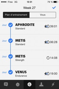 Freeletics : Semaine 27 terminée