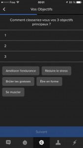 Vos Objectifs