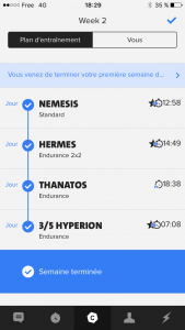 Coach Freeletics BodyWeight Semaine 2