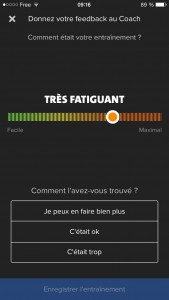 Feedback Coach : Très Fatiguant